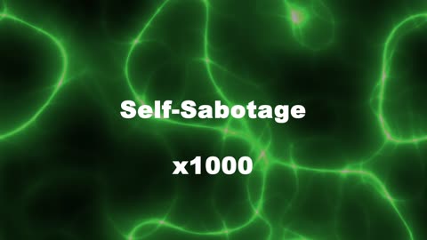 Amplified Reiki [AR] for Self Sabotage - 1000x Stronger Energy