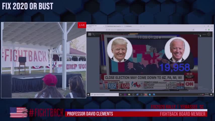 Fix 2020 or Bust Rally - David Clements