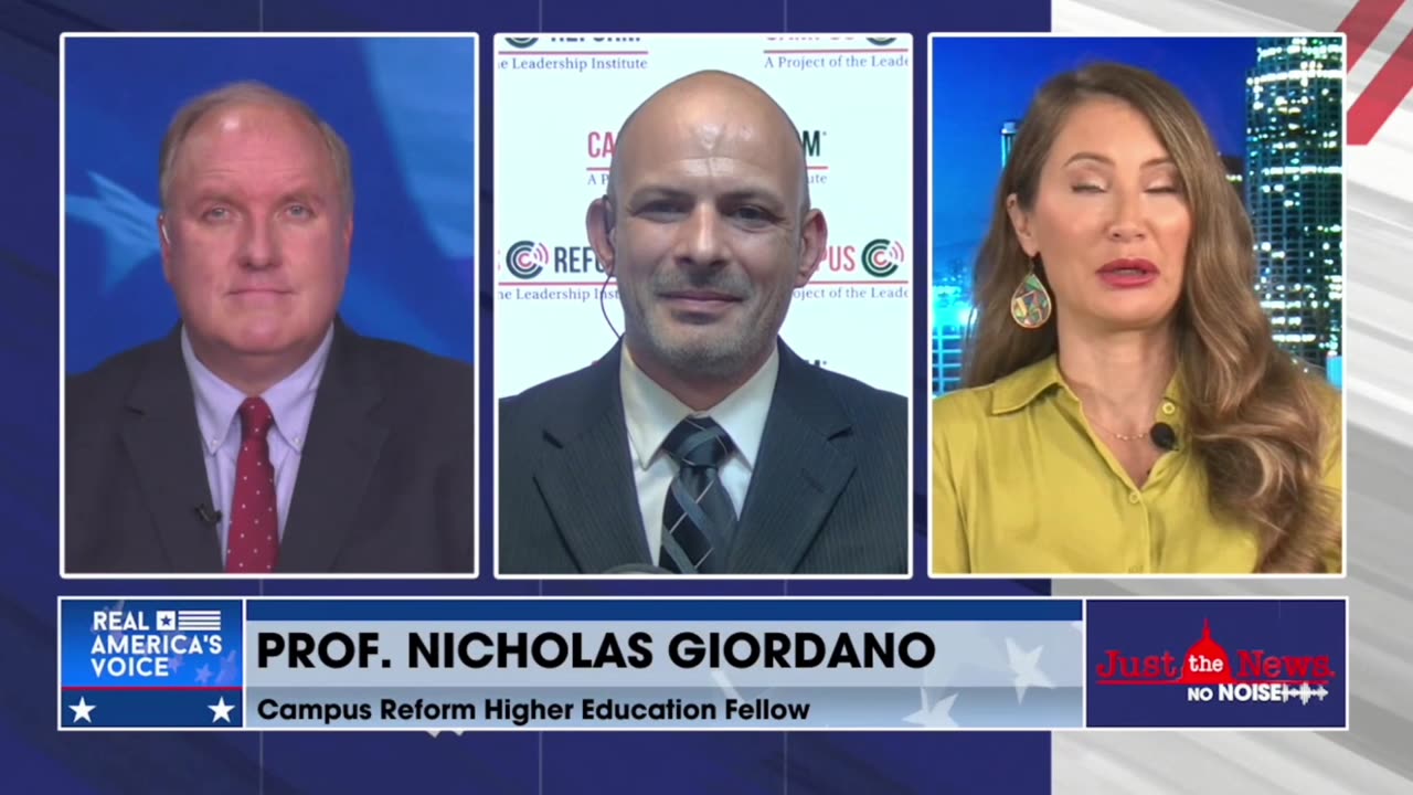 Professor Nicholas Giordano : Democrat Party Reaping The Result of Leftist Indoctrination On Campus