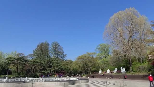 Square view of Seoul Children's Grand Park