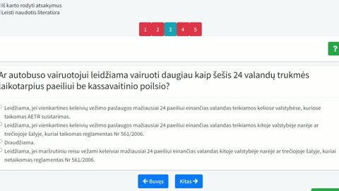 D 1.2.1 Keleivių specifinis darbo laikas