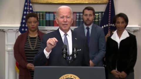 Biden says Republicans will "crash the economy."