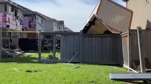 Barrie Tornado Leaves Path of Destruction