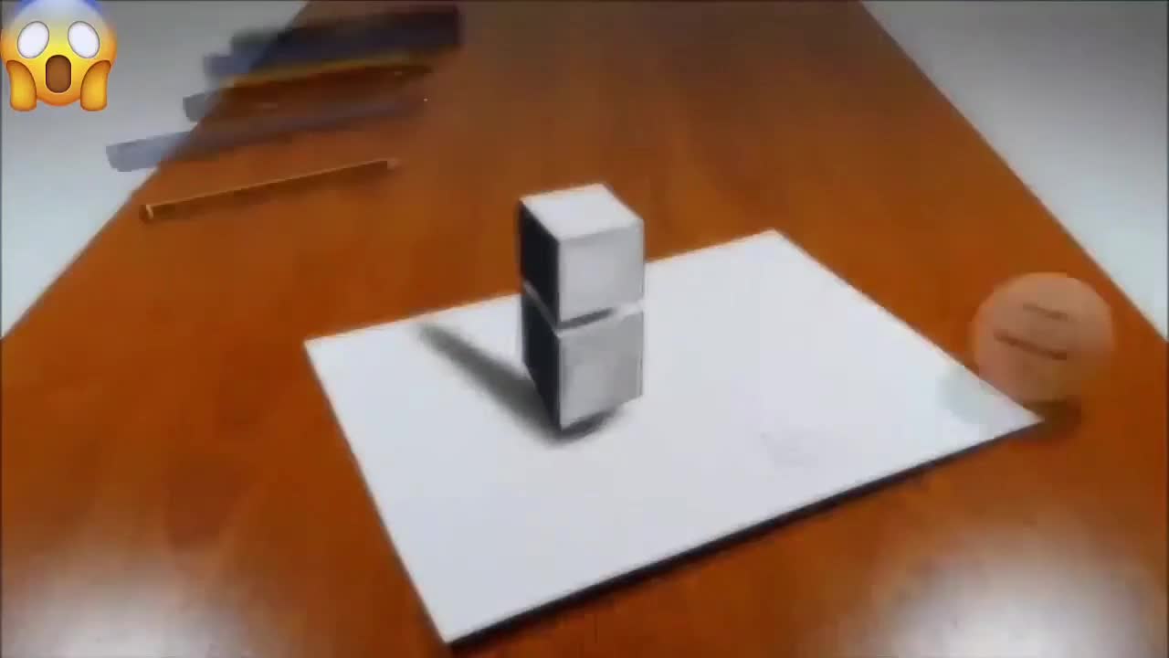 Very easy, how to draw 3D painting easy.