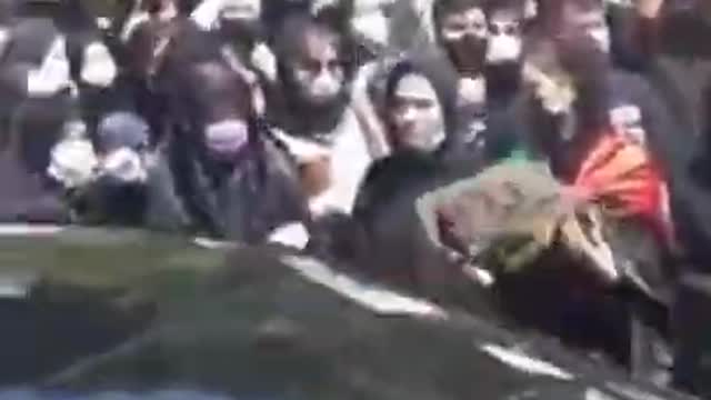 Afghan Protests in Tehran; 1 day before Ghani flee from Afghanistan