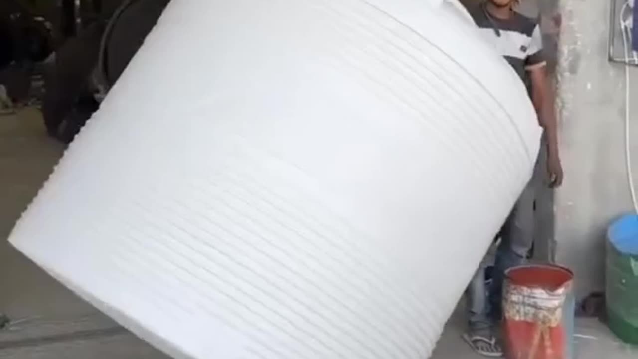 Plastic water tank manufacturing process