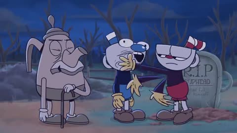 MORRI MAS PASSO BEM 🤣🤣The Cursed Thirst (DUBLADO) Cuphead