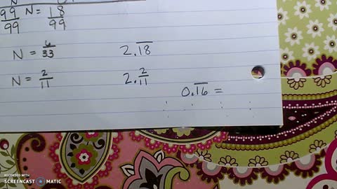 Gr 8 - Ch 1 - Lesson 1 - PART 2 - Rational Numbers