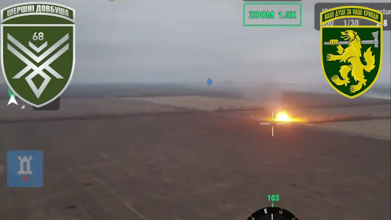 Russian Column Drives into a Perfectly Executed Ambush with Remote Mines