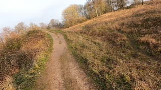 Danebury hill. Ironage fort.