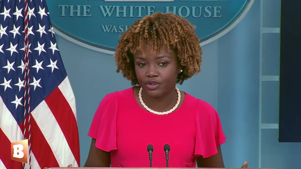 White House Press Secretary Karine Jean-Pierre briefing reporters & taking questions...