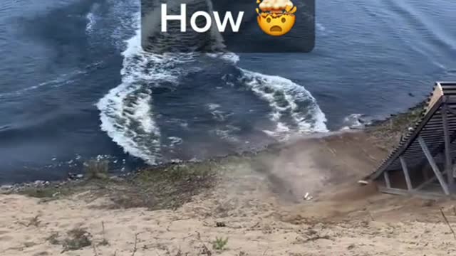 Bro did a 360 in the air 🤯😳