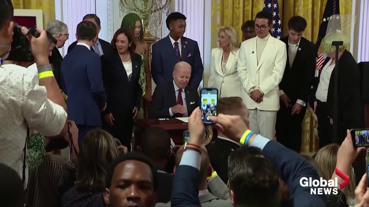 Biden signs executive order to fight anti-2SLGBTQ state bills