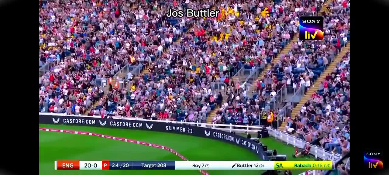 Jos Buttler Big Six | England vs South Africa T20 Match