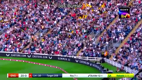 Jos Buttler Big Six | England vs South Africa T20 Match