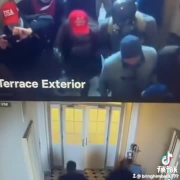 Jan 6. Cops let peaceful protestors into Capitol