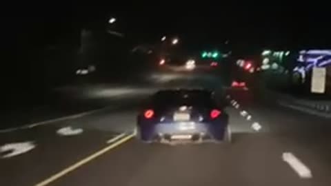 Brz pops on the highway