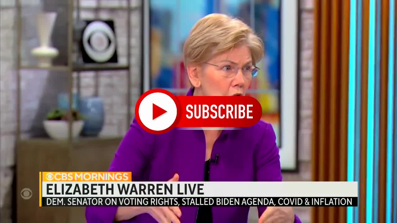 Elizabeth Warren melts down! Lol! reporter informs her of Joe Biden Low Rating