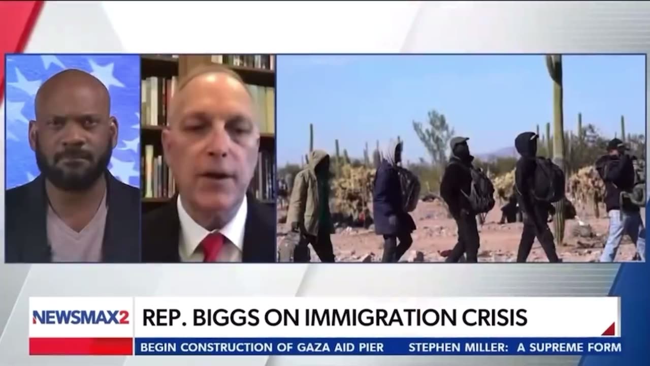 Rep. Andy Biggs Says Johnson Sided with Democrats on Ukraine Funding, Left Border Unfunded