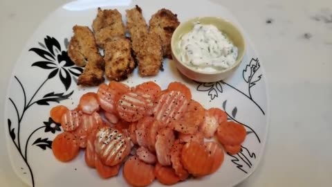 Fish stick dinner fryer