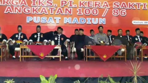 Pengesahan 100/86 IKSPI Kera Sakti tahun 2011 dihadiri oleh Bupati Madiun H. Muhtarom, S.Sos.,