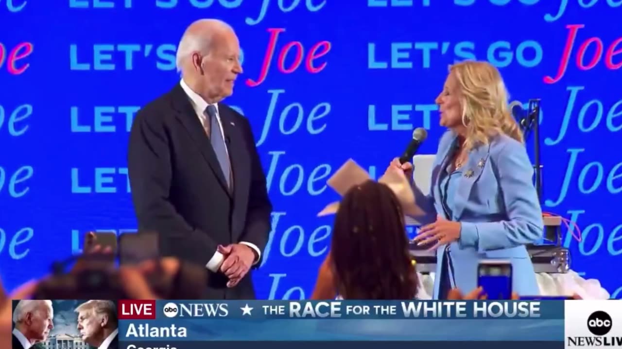 Dementia Joe Biden praised by Jill Biden 😆