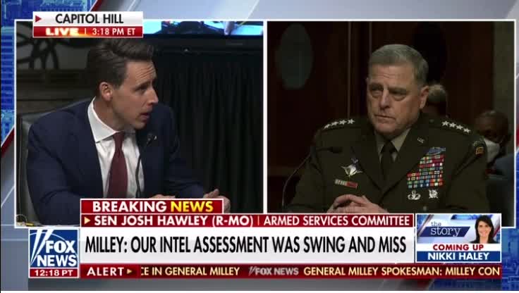 Josh Hawley GRILLS the Generals