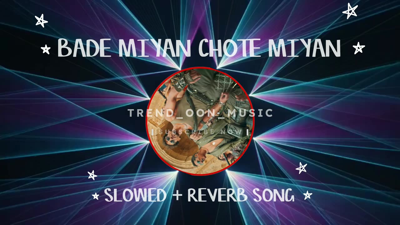 Bade Miyan Chote Miyan Tittle Song | Slowed + Reverb Song | Hindi Song | Trend Oon Music