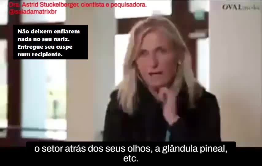 NÃO DEIXEM ENFIAR NADA NO SEU NARIZ