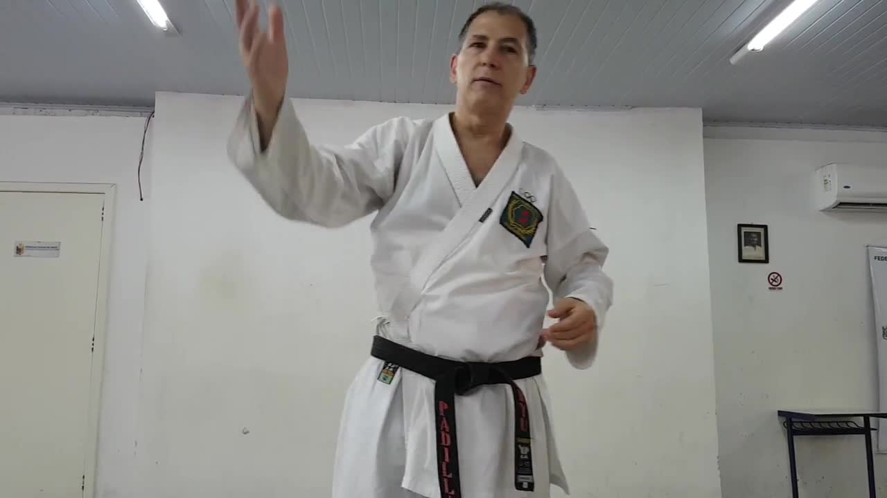 Arbitragem desportiva do Karate no sistema olímpico WKF palestra em 2017 1ª metade