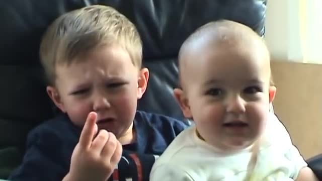 VERY VERY FUNNY VIDEO BABY BABY BABY VIDEO Charli biting finger