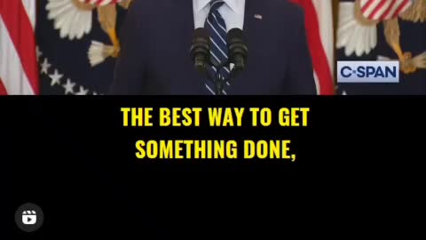 This is the senile devil you stupid americans voted for 🤣