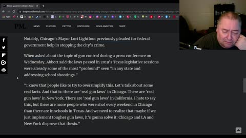 Illinois's gov doesn't understand gun laws don't work