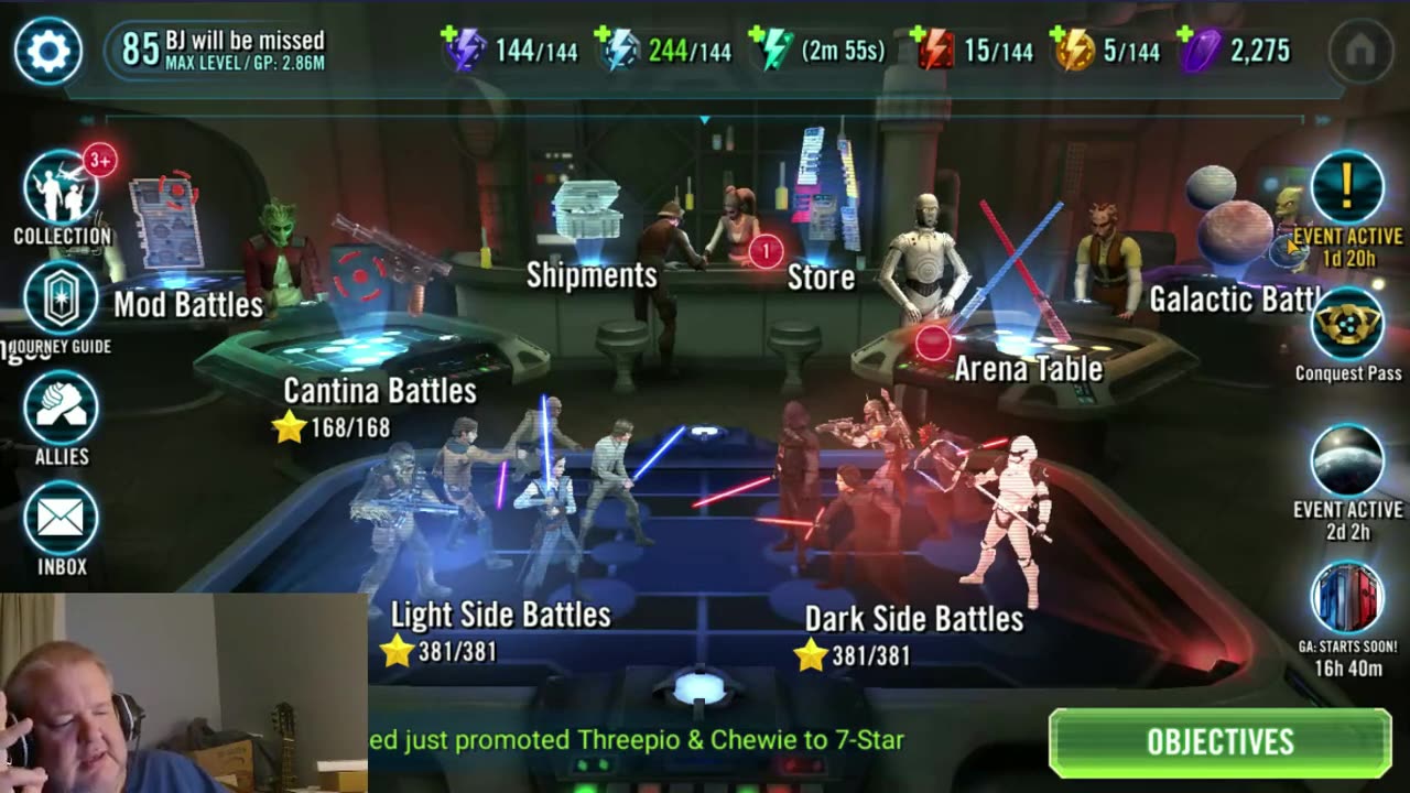 Star Wars Galaxy of Heroes Day by Day = Day 407