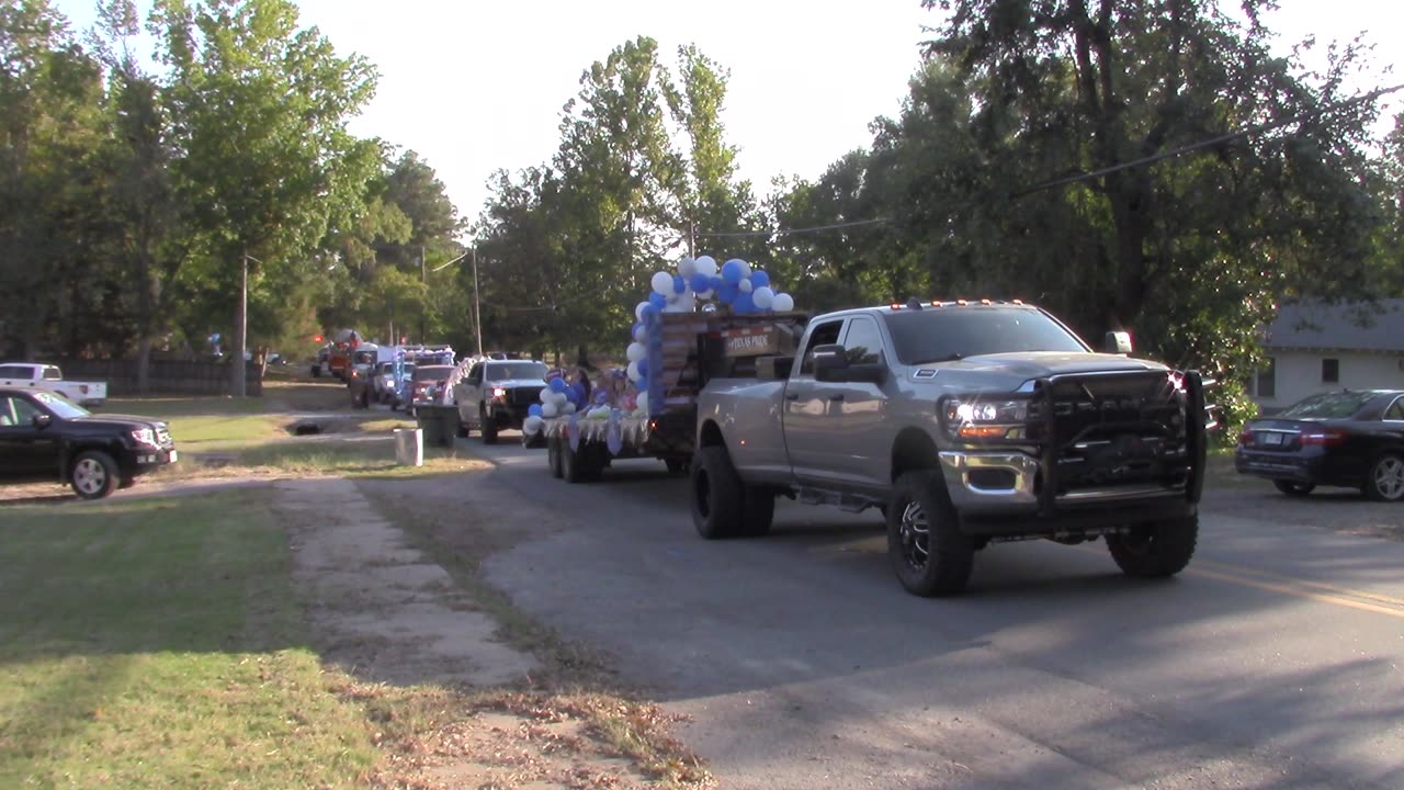 Supporting Donald Trump at the Lincoln County Parade in Star City 10.9.24.