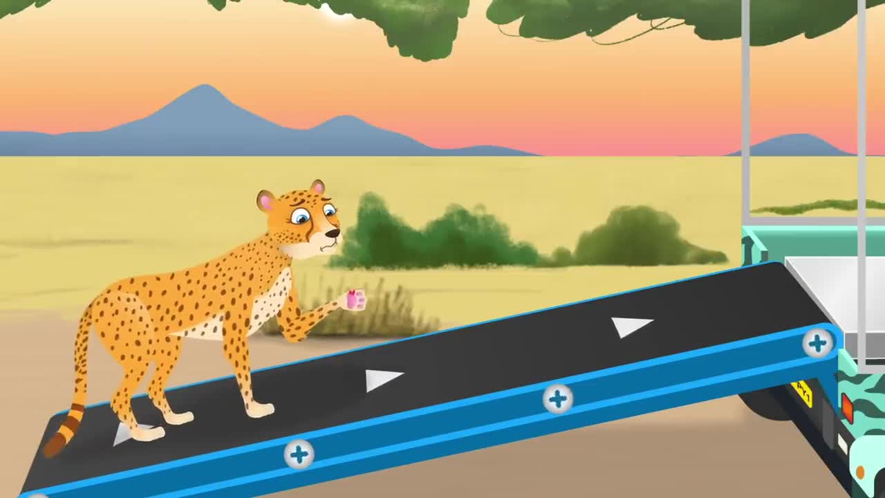 Asha The Cheetah | Dr Poppy on Safari | Animal Cartoons for Children