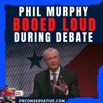 Governor Phil Murphy Booed During Debate