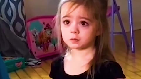 Three Year Old Can't Explain Why She's Sad