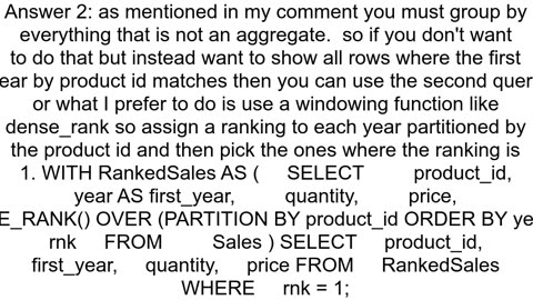 What is the difference between these 2 queries