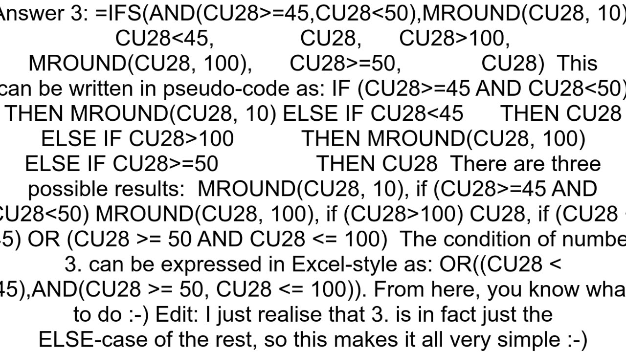 Is it possible to simplify this excel formula