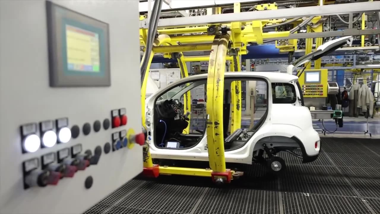 2024 FIAT Panda Production Line at the Giambattista Vico Plant