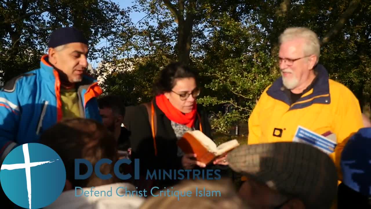 Muhammad is in the Bible- Isaiah 42. DCCI ministries Speakers Corner