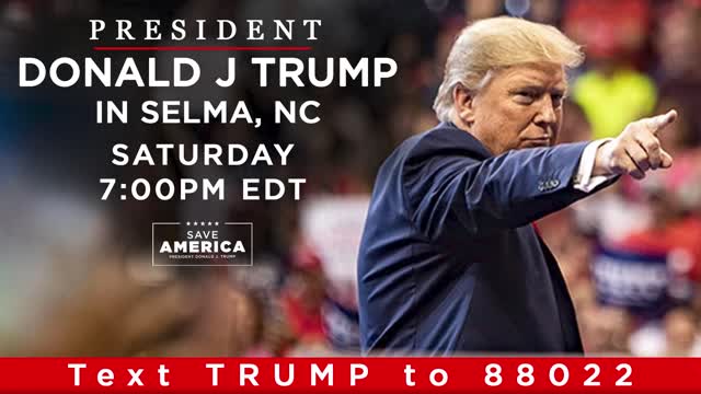 LIVE: President Donald J. Trump in Selma, NC