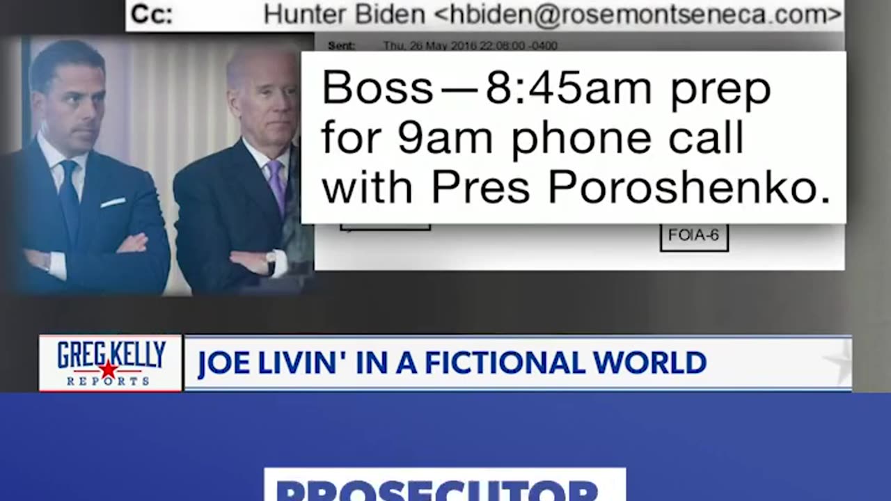 'Well, son of a b----': Comer exposes Biden pseudonym game