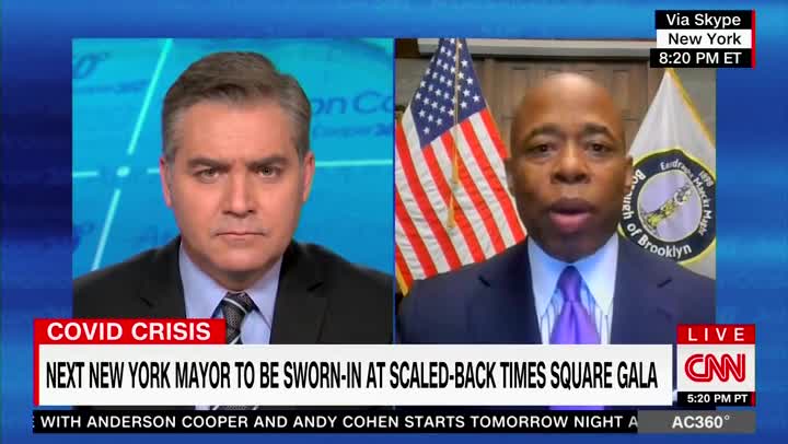 New York's New Mayor Stuns CNN: 'We Must Learn to Live with Covid'