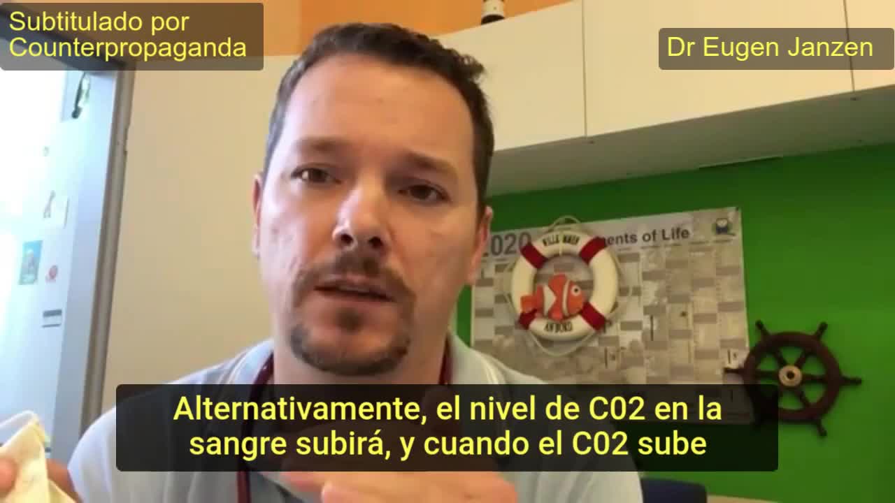 Doctor Eugen Janzen habla de las mascarillas. Neumologo Covid 19 Plandemia Coronavirus