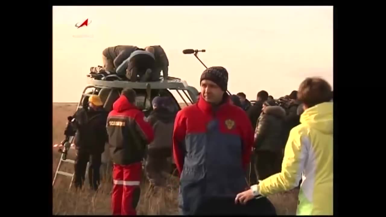 Expedition 49 Crew Lands Safely in Kazakhstan