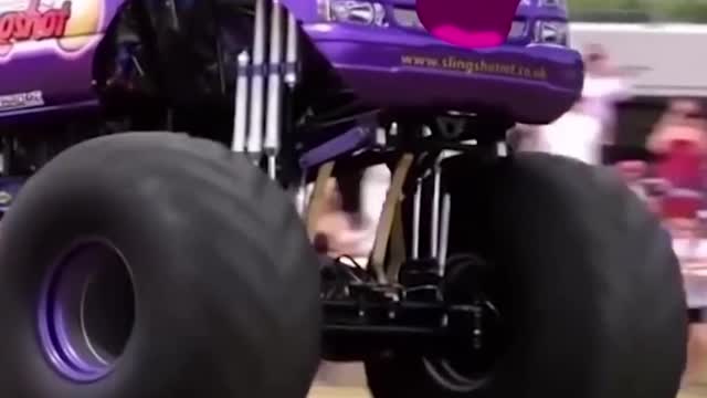 Crazy Monster Truck Freestyle Moments | Part 2 | #Shorts