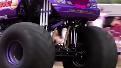 Crazy Monster Truck Freestyle Moments | Part 2 | #Shorts