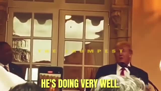 Donald Trump Talking about his pastor! 1